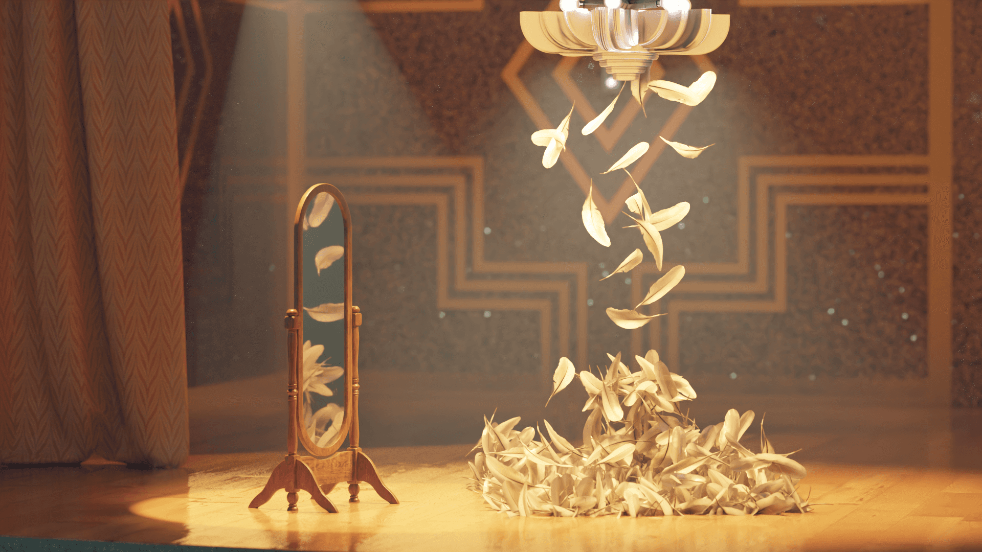 Cinematic rendered frame